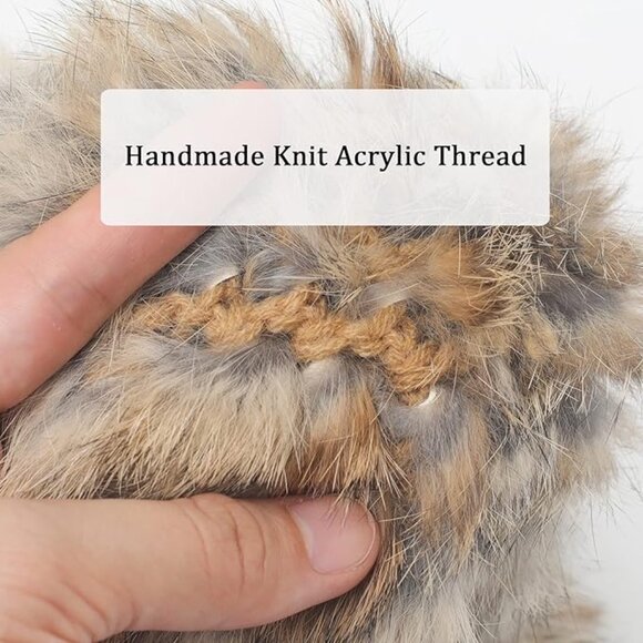 ZLYC Rabbit Fur Headband - Picture 3 of 4